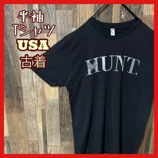 プリント メンズ ブラック L ナイフ サバイバル 古着 90s 半袖 Tシャツ(Tシャツ/カットソー(半袖/袖なし))