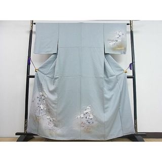 平和屋1■訪問着　花鳥文　暈し染め　金彩　逸品　CAAC5836ut(着物)