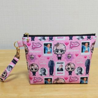 《み〜ちゃん♪様専用》18㎝ﾌｧｽﾅｰポーチハンドメイド【SM】(ポーチ)