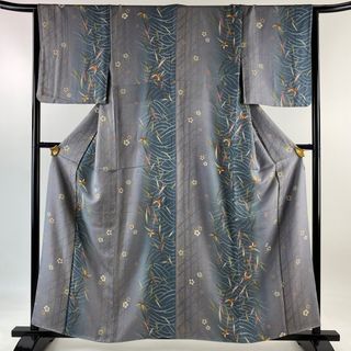 小紋 身丈160cm 裄丈65cm 正絹 秀品 【中古】(着物)