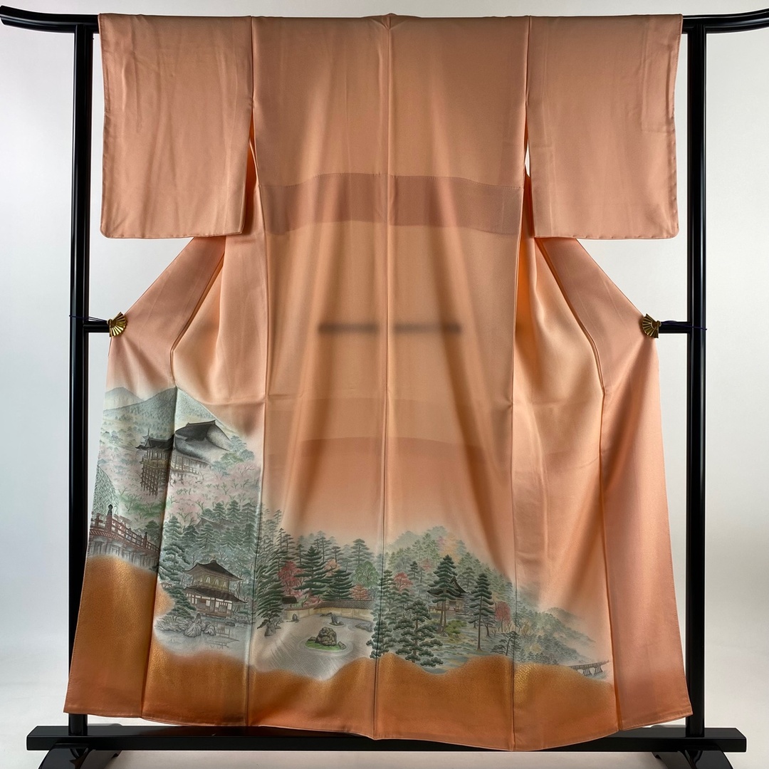 色留袖 身丈157cm 裄丈62cm 正絹 美品 秀品 【中古】 レディースの水着/浴衣(着物)の商品写真