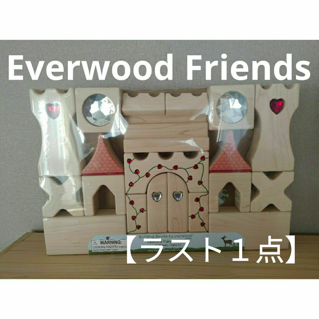 EverwoodFriends　エバーウッドフレンズ　おとぎ話のお城 キッズ/ベビー/マタニティのおもちゃ(積み木/ブロック)の商品写真