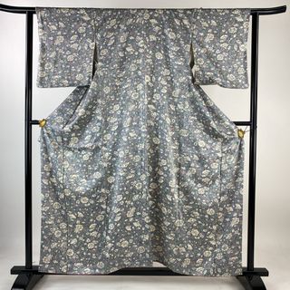 小紋 身丈158cm 裄丈61.5cm 正絹 優品 【中古】