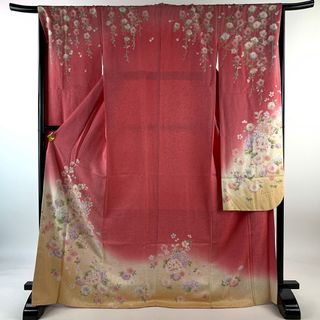 振袖 身丈170cm 裄丈68cm 正絹 名品 【中古】(着物)