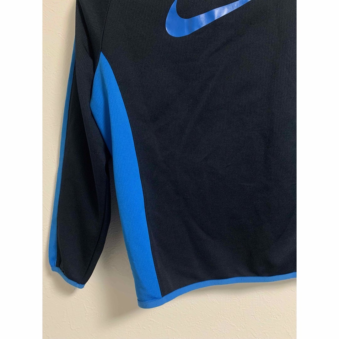 NIKE(ナイキ)のキッズ　NIKE ブルー　ジャージ　上着　M 140 キッズ/ベビー/マタニティのキッズ服男の子用(90cm~)(ジャケット/上着)の商品写真