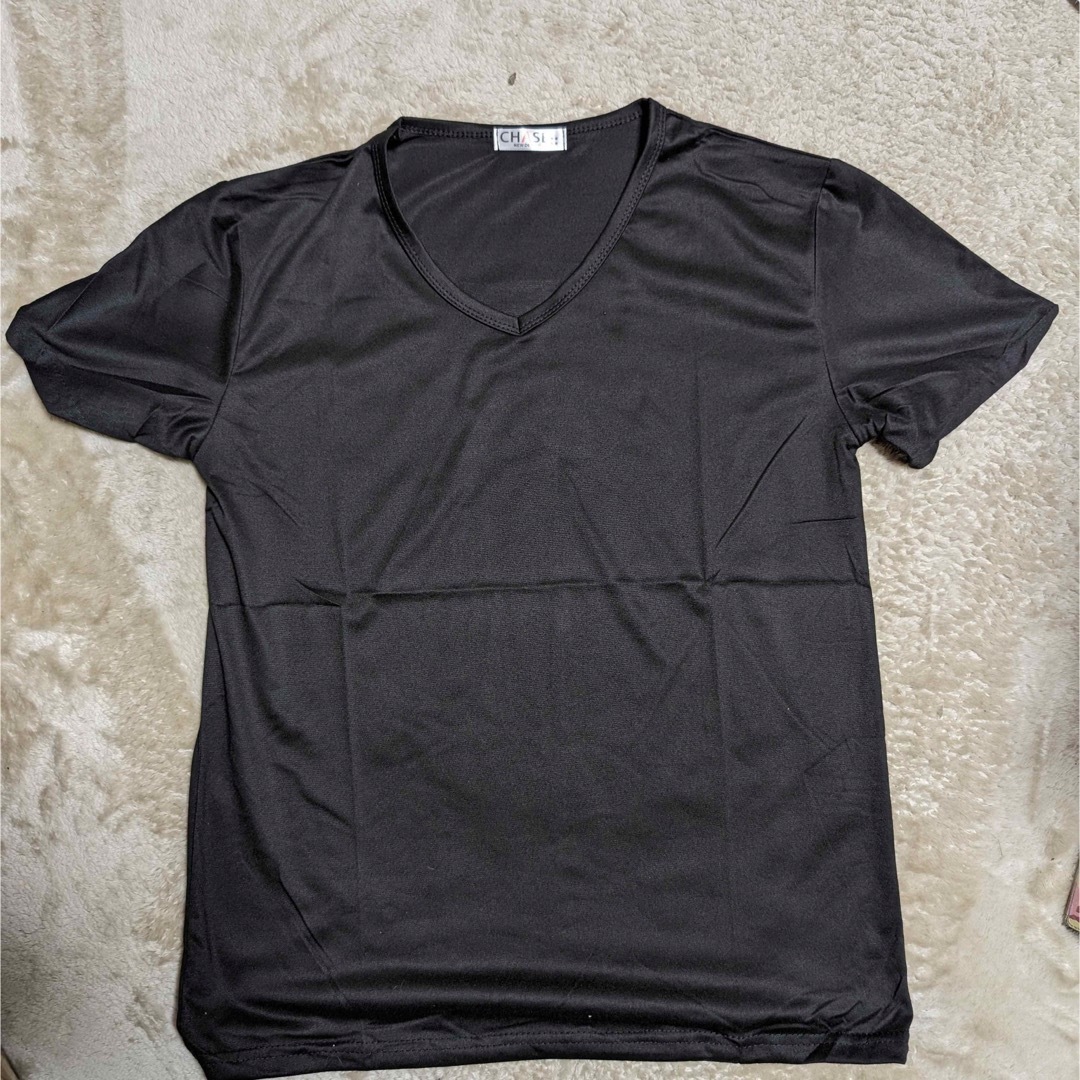 Tシャツ レディース Vネック 半袖 ティーシャツ シャツ トップス 3XL レディースのトップス(カットソー(半袖/袖なし))の商品写真