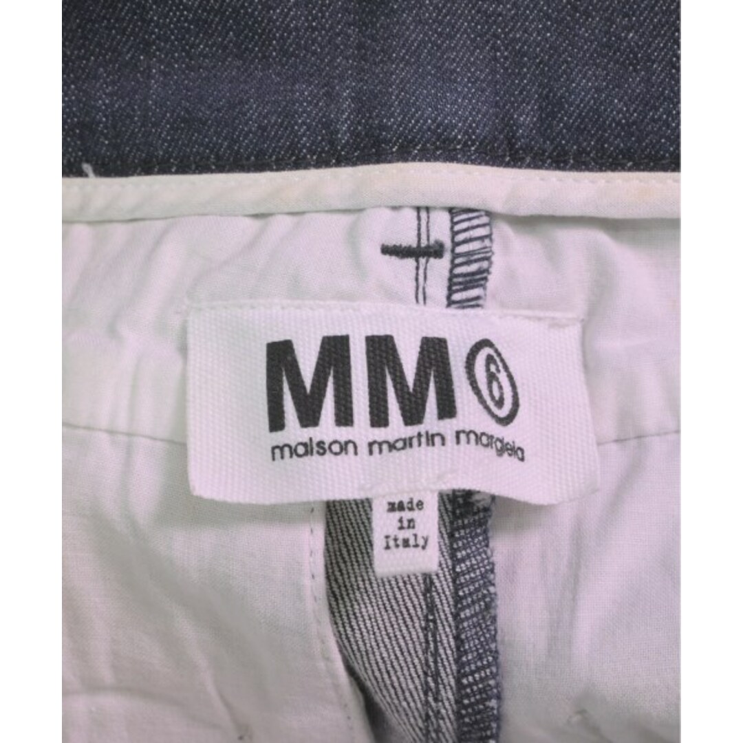 MM6(エムエムシックス)のMM6 エムエムシックス パンツ（その他） 40(M位) インディゴ(デニム) 【古着】【中古】 レディースのパンツ(その他)の商品写真