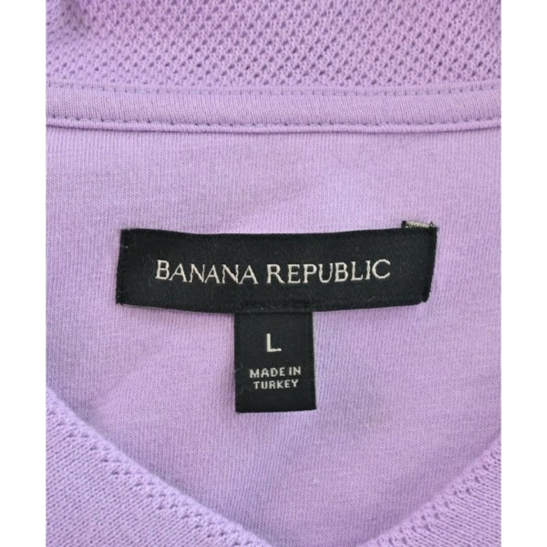 Banana Republic(バナナリパブリック)のBANANA REPUBLIC バナナリパブリック ポロシャツ L ピンク 【古着】【中古】 メンズのトップス(ポロシャツ)の商品写真