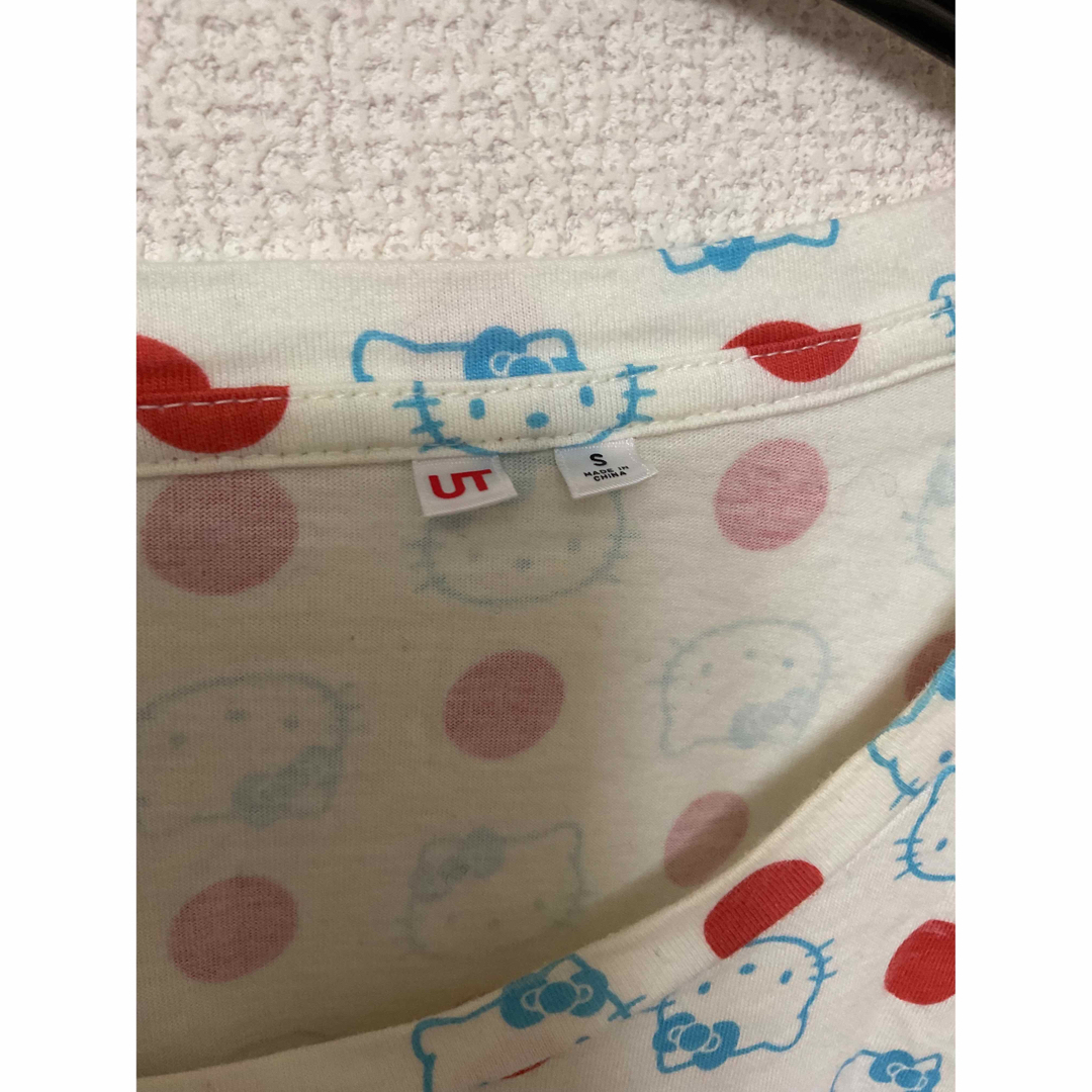 UNIQLO(ユニクロ)のUT キティちゃんTシャツ レディースのトップス(シャツ/ブラウス(長袖/七分))の商品写真