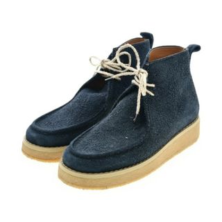 Maison Margiela ブーツ EU43(28cm位) 紺 【古着】【中古】