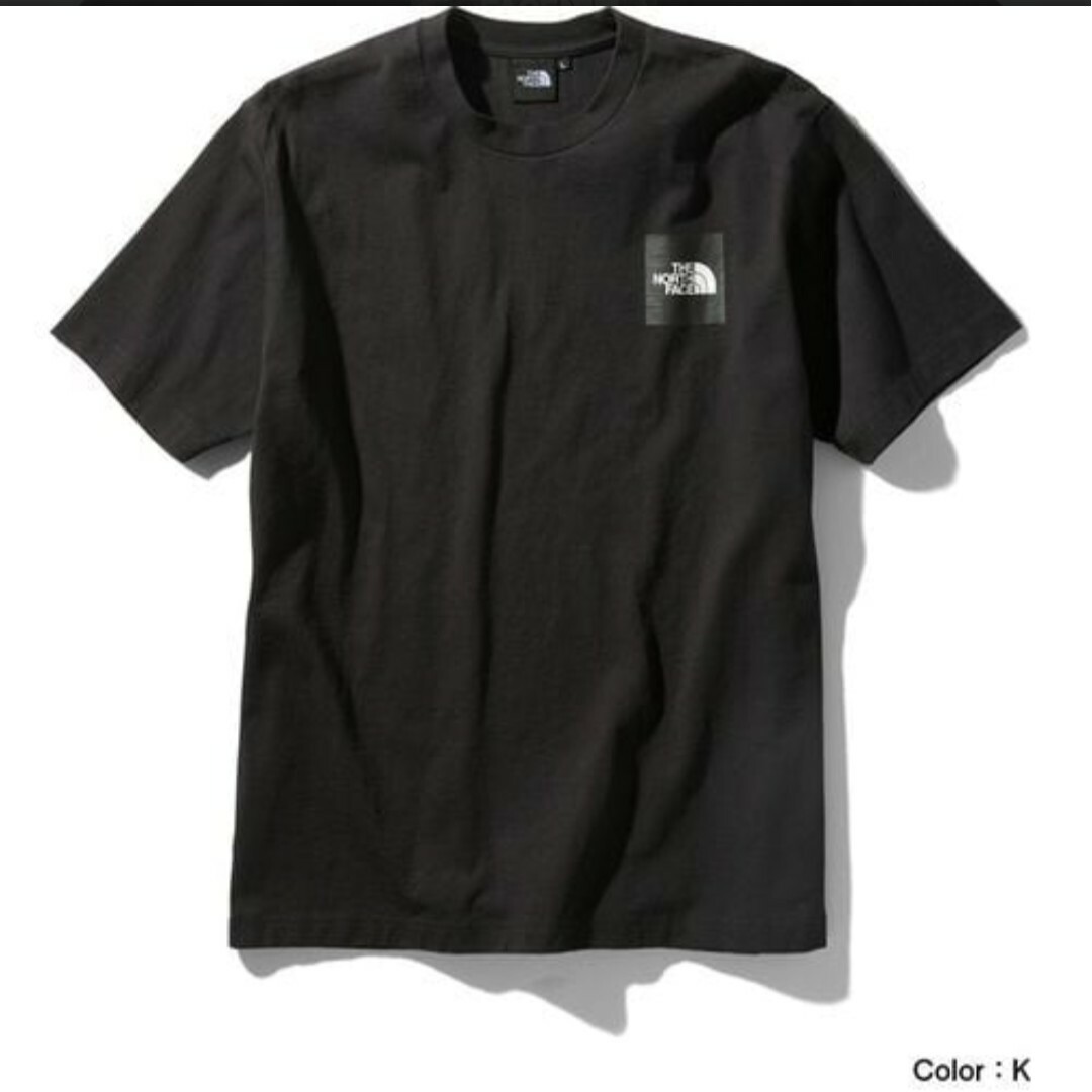 THE NORTH FACE(ザノースフェイス)の新品 ノースフェイス ピクチャー スクエアロゴT NT32036 黒 XXL メンズのトップス(Tシャツ/カットソー(半袖/袖なし))の商品写真