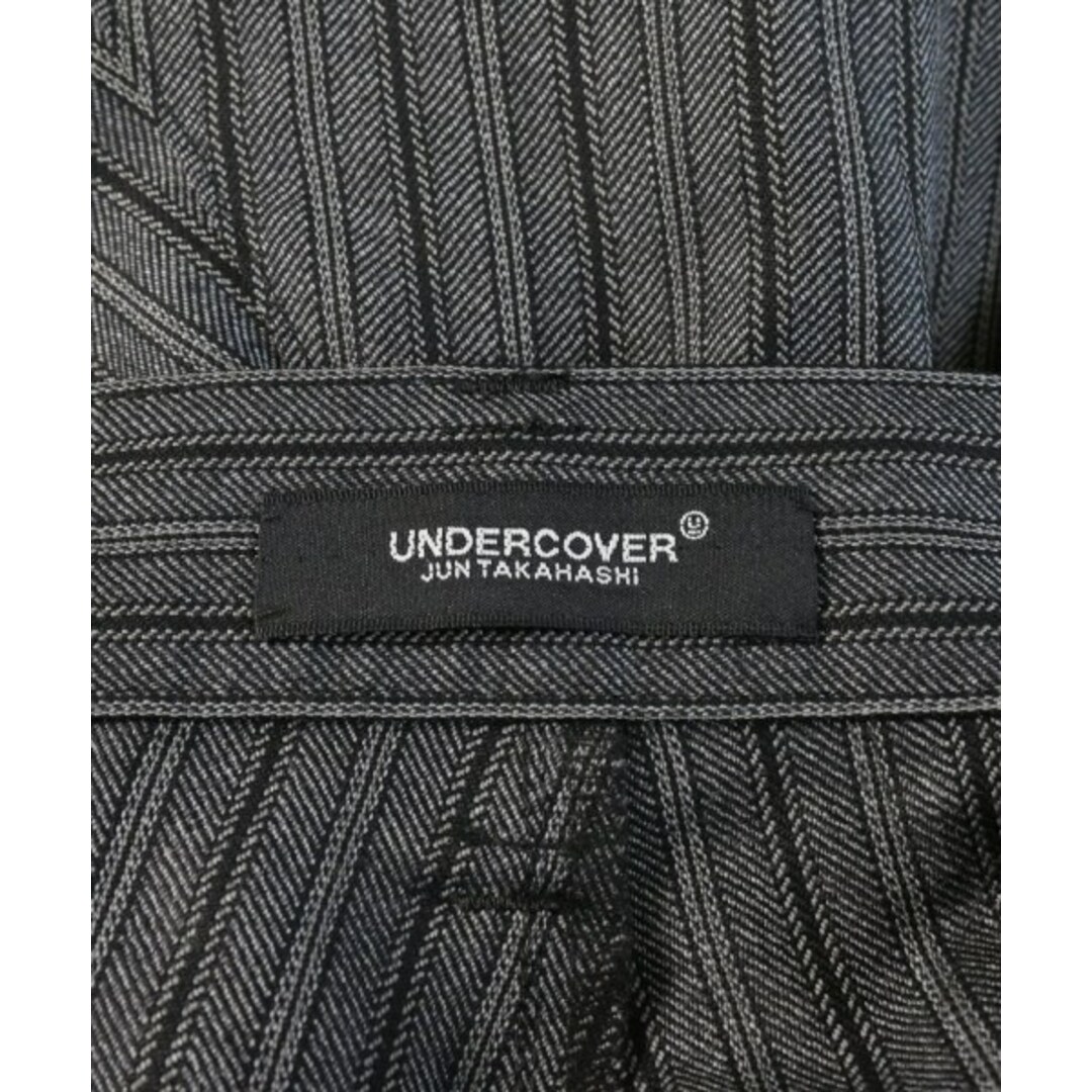 UNDERCOVER(アンダーカバー)のUNDER COVER パンツ（その他） 2(M位) グレーx黒(ストライプ) 【古着】【中古】 メンズのパンツ(その他)の商品写真