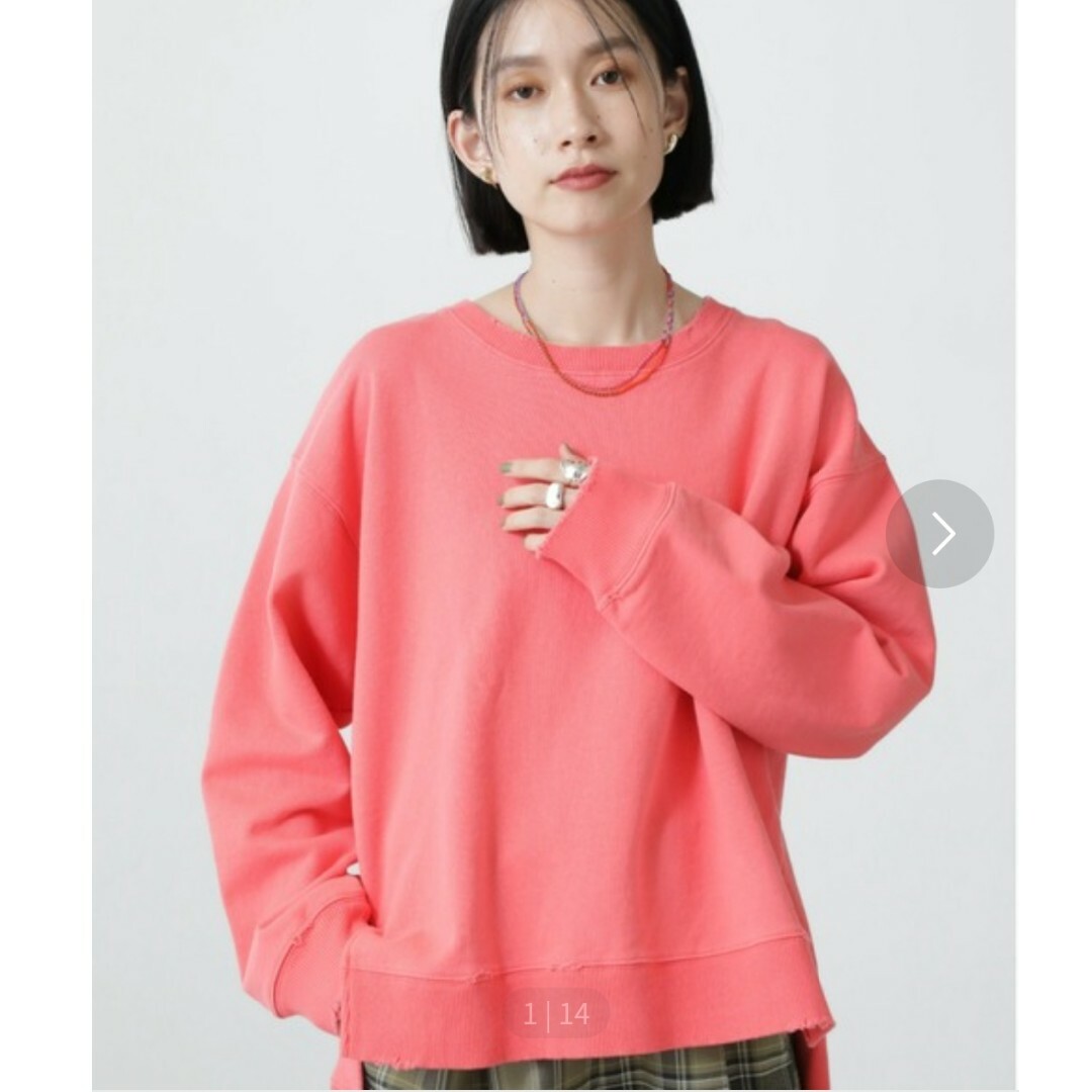 ROSE BUD(ローズバッド)のGoodwear ROSEBUD コラボスウェット レディースのトップス(トレーナー/スウェット)の商品写真