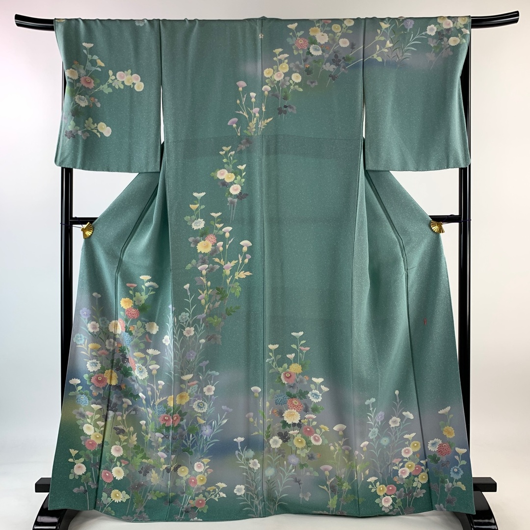 訪問着 身丈168cm 裄丈69cm 正絹 美品 名品 【中古】 レディースの水着/浴衣(着物)の商品写真