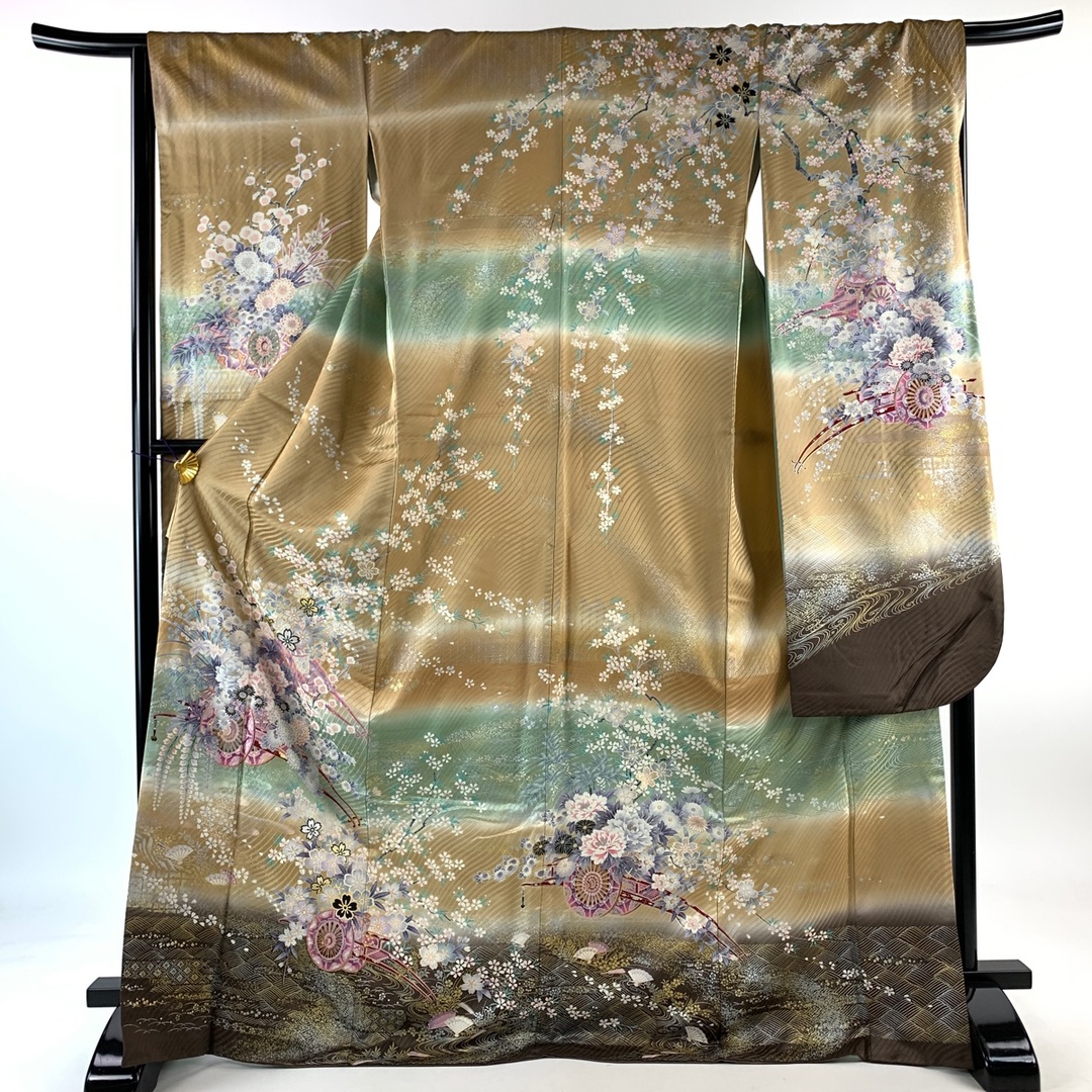 振袖 身丈171.5cm 裄丈66cm 正絹 名品 【中古】 レディースの水着/浴衣(着物)の商品写真