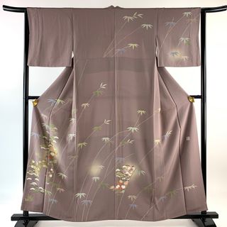 訪問着 身丈159cm 裄丈62cm 正絹 美品 名品 【中古】(着物)