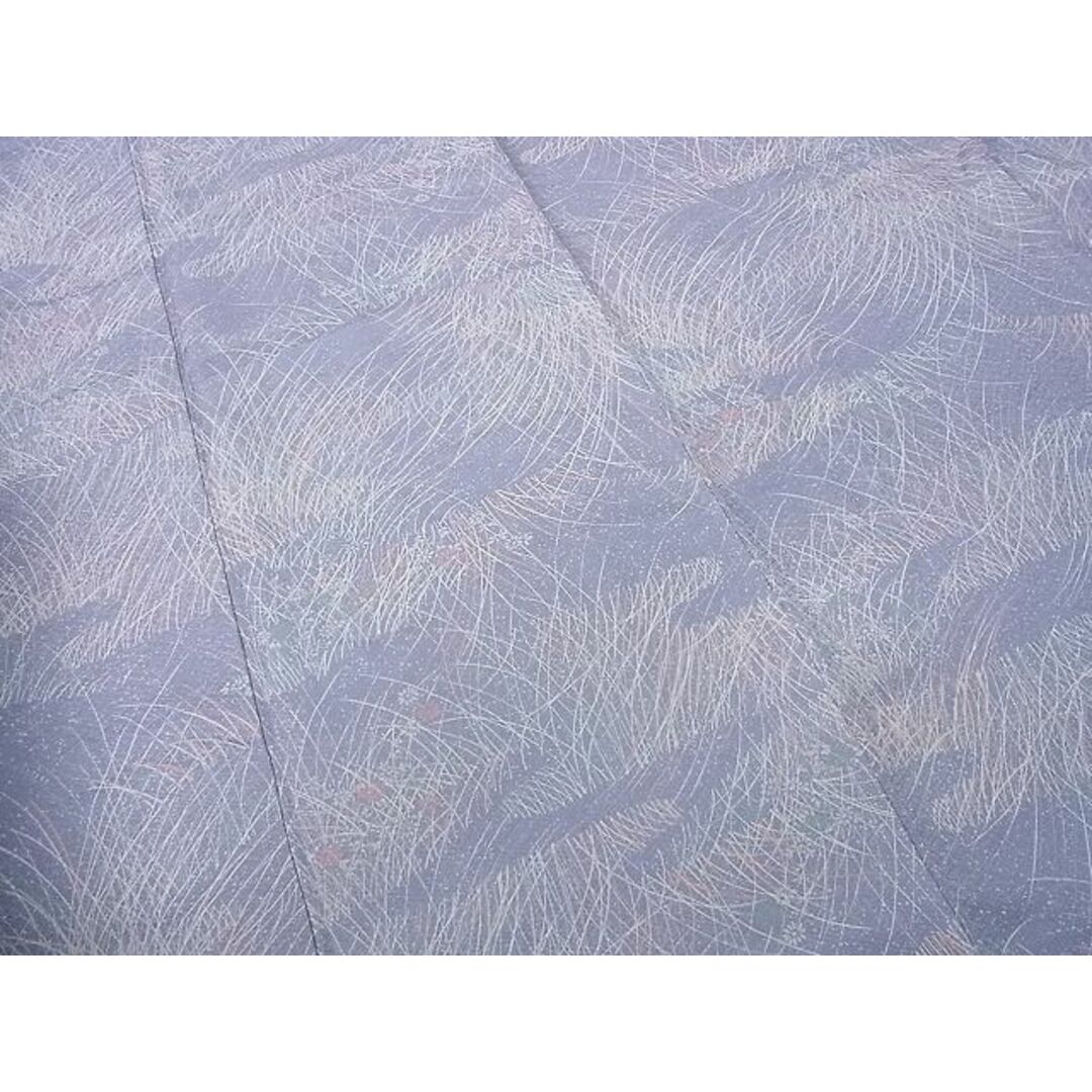 平和屋1■上質な小紋　霞草花文　逸品　CAAC3212ev レディースの水着/浴衣(着物)の商品写真