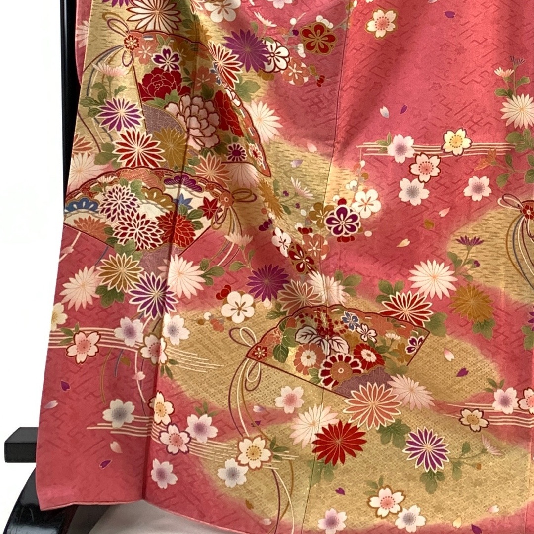 振袖 身丈170cm 裄丈67cm 正絹 美品 名品 【中古】 レディースの水着/浴衣(着物)の商品写真