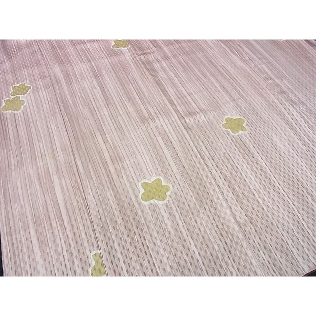平和屋1■上質な小紋　舞花文　逸品　CAAC3210ev レディースの水着/浴衣(着物)の商品写真