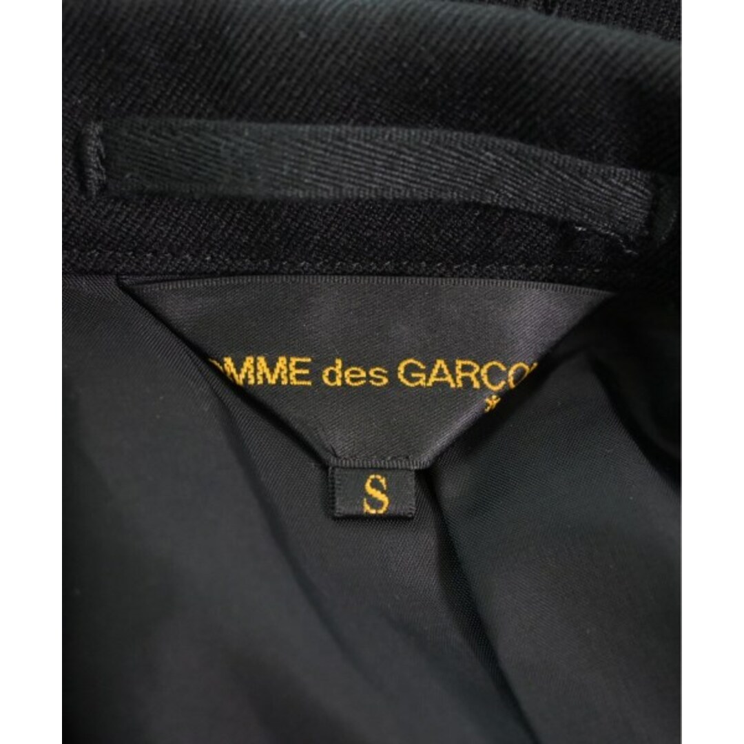 COMME des GARCONS(コムデギャルソン)のCOMME des GARCONS コムデギャルソン ジャケット S 黒 【古着】【中古】 レディースのジャケット/アウター(その他)の商品写真