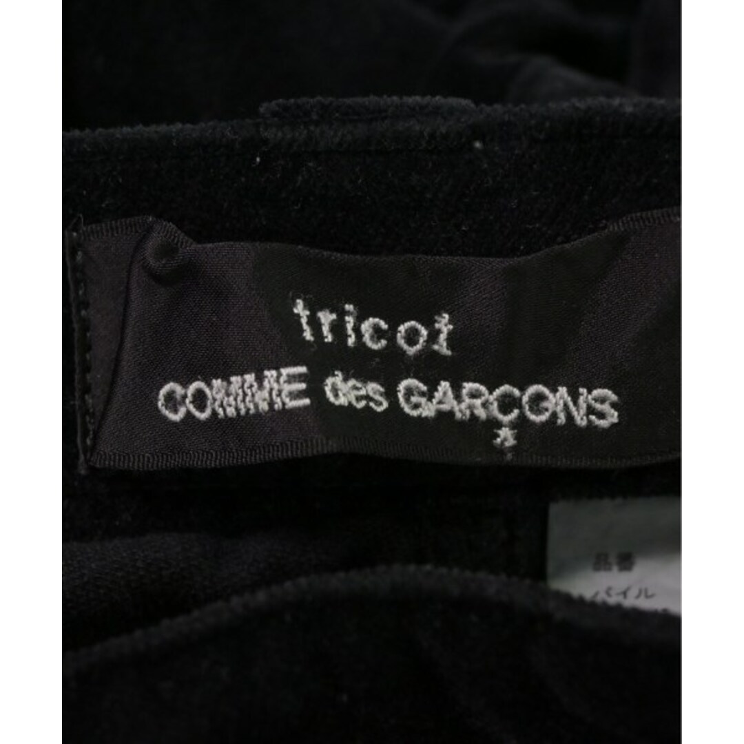 tricot COMME des GARCONS(トリココムデギャルソン)のtricot COMME des GARCONS パンツ（その他） M 黒 【古着】【中古】 レディースのパンツ(その他)の商品写真