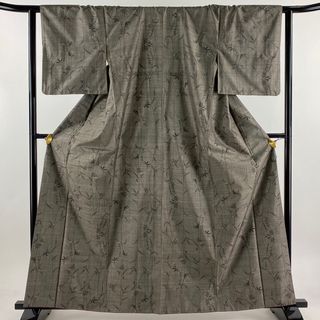 紬 身丈161.5cm 裄丈64.5cm 正絹 美品 秀品 【中古】(着物)