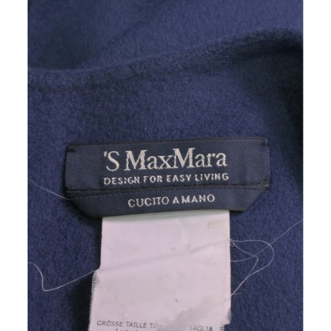 'S Max Mara(エスマックスマーラ)の'S Max Mara エス　マックス　マーラ ワンピース 42(M位) 青 【古着】【中古】 レディースのワンピース(ひざ丈ワンピース)の商品写真