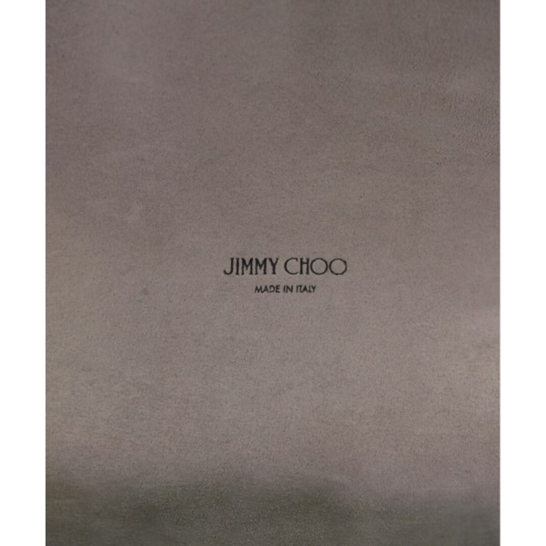 JIMMY CHOO(ジミーチュウ)のJIMMY CHOO ジミーチュー ショルダーバッグ - 黒xグレーxシルバー 【古着】【中古】 レディースのバッグ(ショルダーバッグ)の商品写真