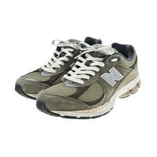 ニューバランス(New Balance)のNew Balance ニューバランス スニーカー 26cm カーキ 【古着】【中古】(スニーカー)