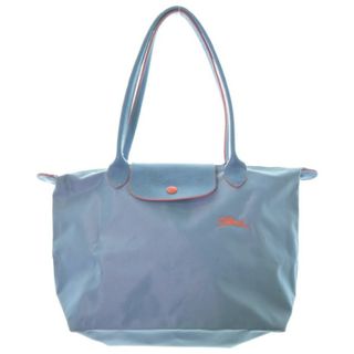 ロンシャン(LONGCHAMP)のLONGCHAMP ロンシャン トートバッグ - 水色 【古着】【中古】(トートバッグ)