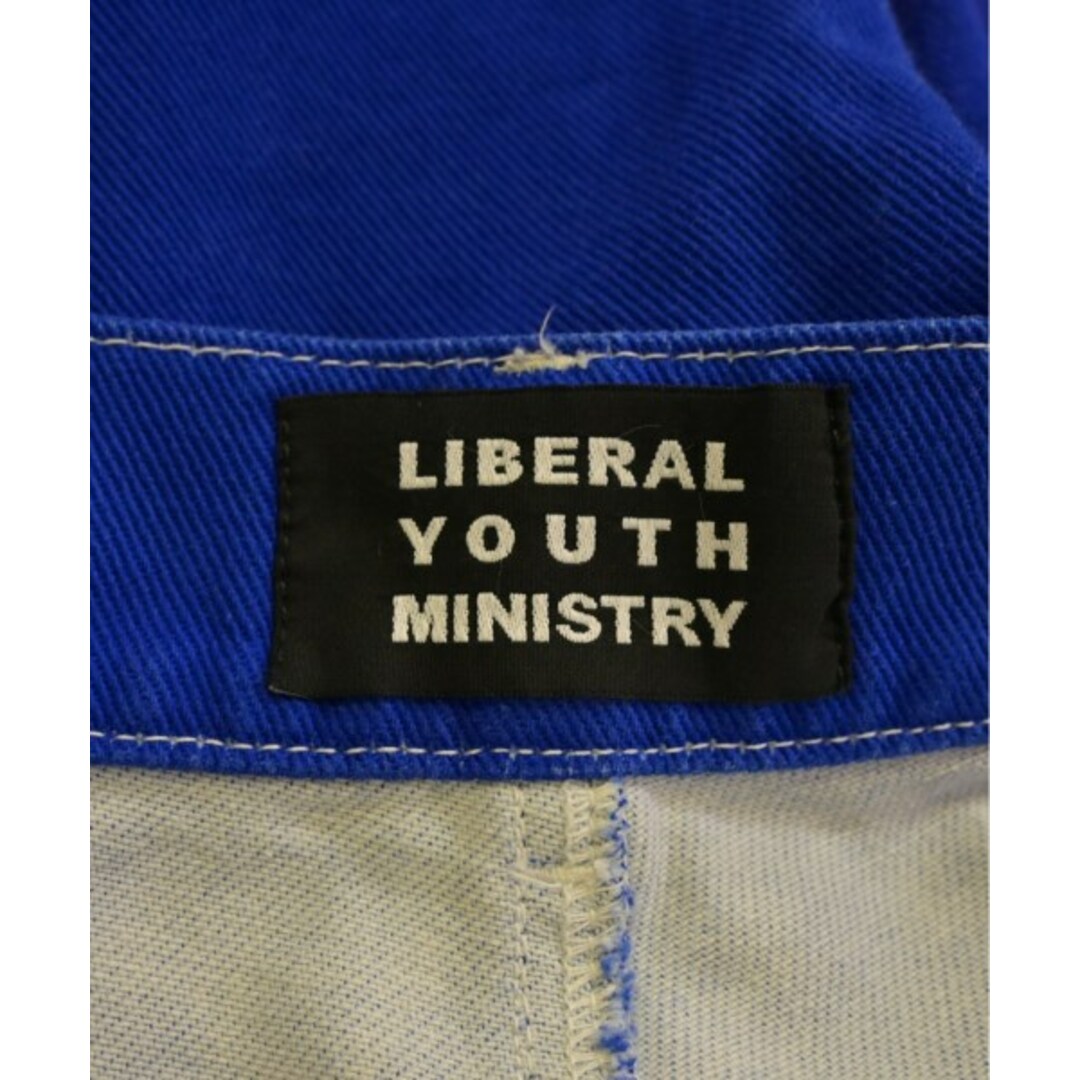 Liberal Youth Ministry パンツ（その他） S 青x白 【古着】【中古】 レディースのパンツ(その他)の商品写真