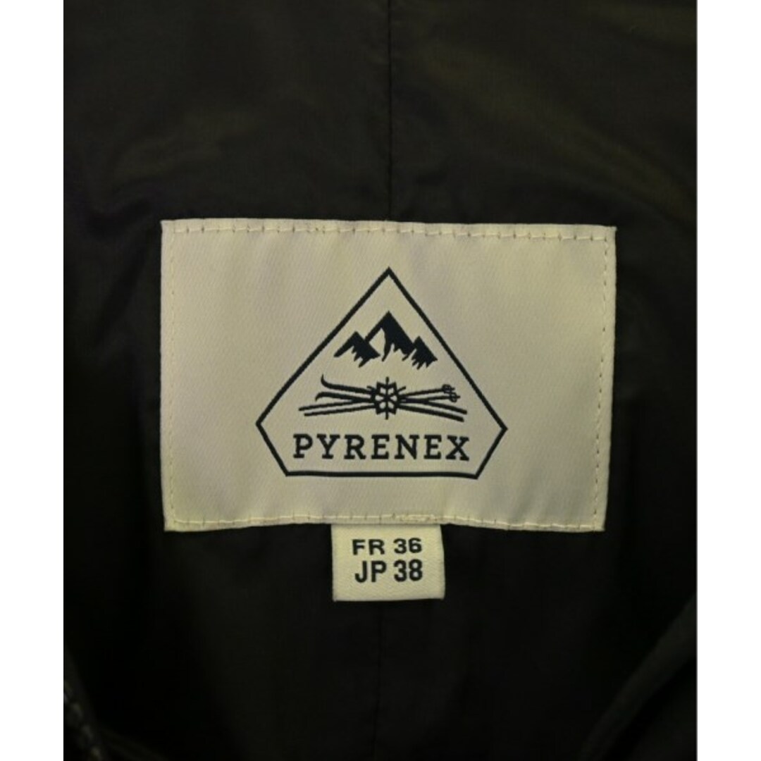 Pyrenex(ピレネックス)のPYRENEX ピレネックス ダウンコート 38(S位) 黒 【古着】【中古】 レディースのジャケット/アウター(ダウンコート)の商品写真