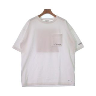 コロンビア(Columbia)のColumbia コロンビア Tシャツ・カットソー M 白 【古着】【中古】(Tシャツ/カットソー(半袖/袖なし))