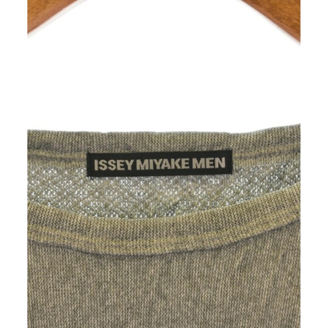 ISSEY MIYAKE MEN(イッセイミヤケメン)のISSEY MIYAKE MEN Tシャツ・カットソー 3(L位) グレー 【古着】【中古】 メンズのトップス(Tシャツ/カットソー(半袖/袖なし))の商品写真