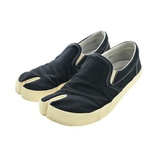 Maison Margiela スニーカー 40(25cm位) 黒 【古着】【中古】(スニーカー)