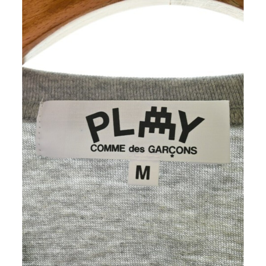PLAY COMME des GARCONS Tシャツ・カットソー M グレー 【古着】【中古】 レディースのトップス(カットソー(半袖/袖なし))の商品写真