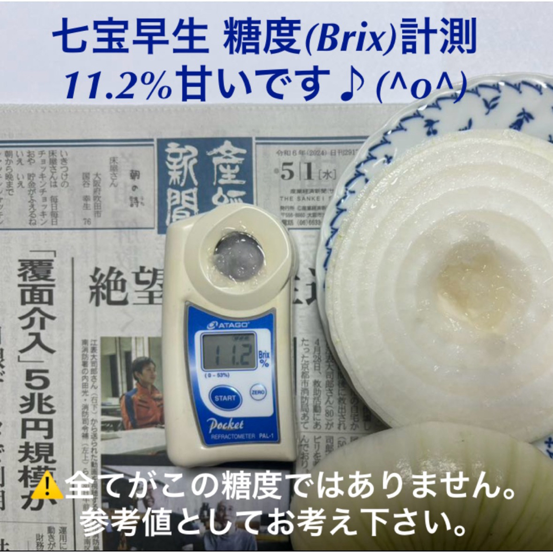 ＜訳あり＞淡路島産新玉ねぎ5kg 高糖度 新玉葱 新たまねぎ 新玉ねぎ 食品/飲料/酒の食品(野菜)の商品写真