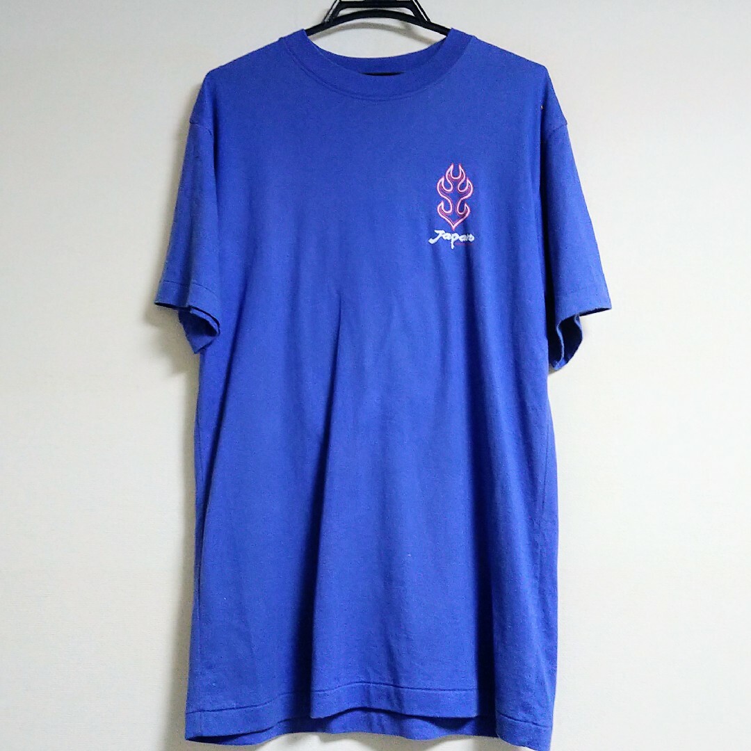 中田英寿 1997フランスW杯アジア予選モデルTシャツ Lサイズ スポーツ/アウトドアのサッカー/フットサル(応援グッズ)の商品写真