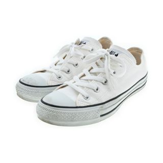 コンバース(CONVERSE)のCONVERSE コンバース スニーカー 23cm 白 【古着】【中古】(スニーカー)