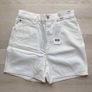 ユニクロ(UNIQLO)のUNIQLO ユニクロ　デニムショートパンツ　レディース　WOMEN (ショートパンツ)