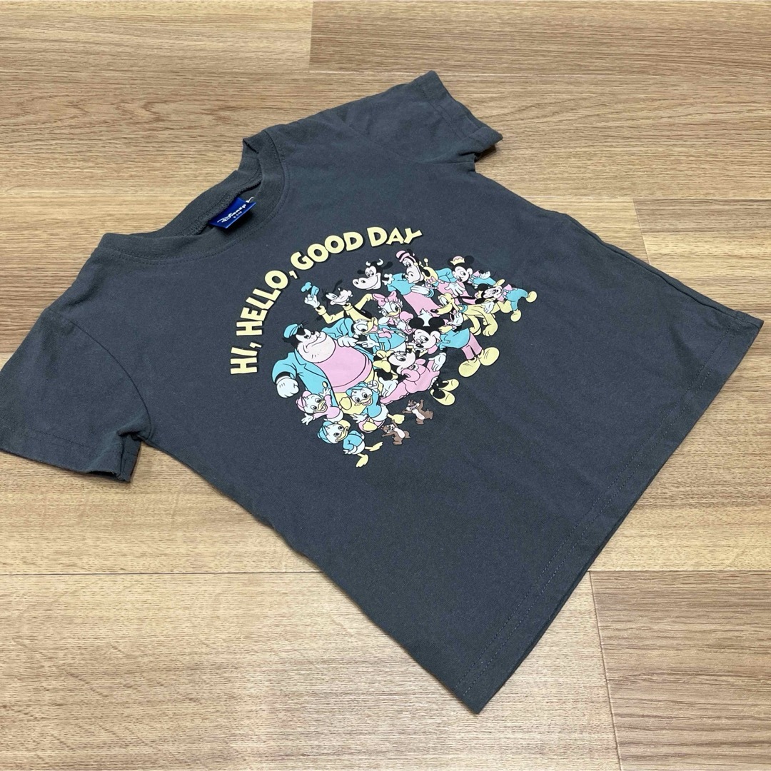 ミッキー　綿　グレー キッズ/ベビー/マタニティのキッズ服男の子用(90cm~)(Tシャツ/カットソー)の商品写真