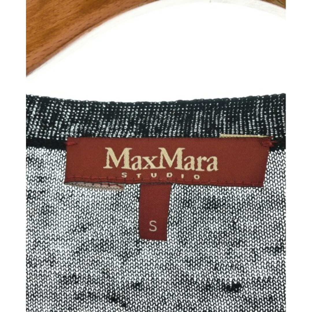 Max Mara STUDIO カーディガン S 黒 【古着】【中古】 レディースのトップス(カーディガン)の商品写真