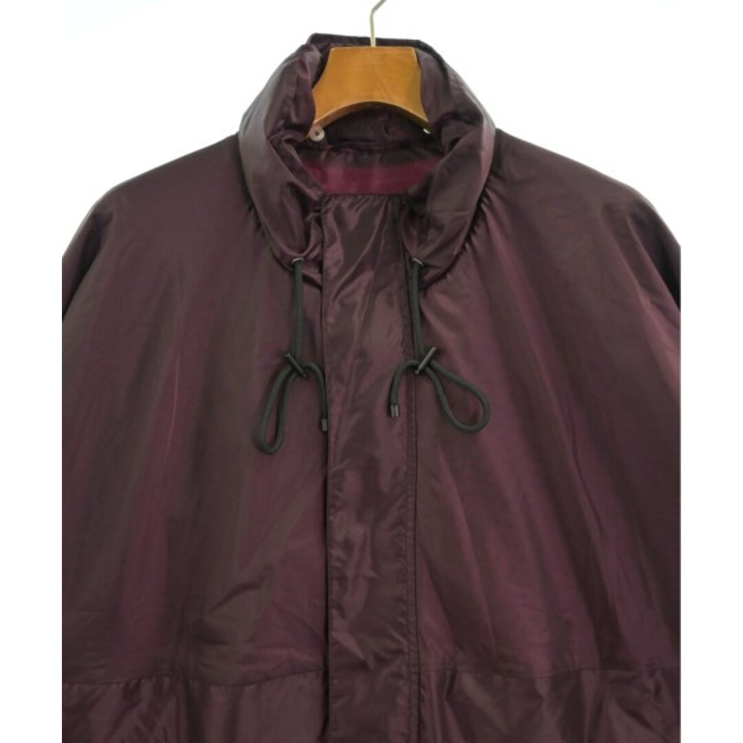 DRIES VAN NOTEN - DRIES VAN NOTEN コート(その他) S 赤紫系 DRIES VAN NOTEN - DRIES VAN NOTEN コート(その他) S 赤紫系