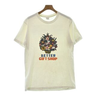 BETTER ベター Tシャツ・カットソー M 白 【古着】【中古】(Tシャツ/カットソー(半袖/袖なし))