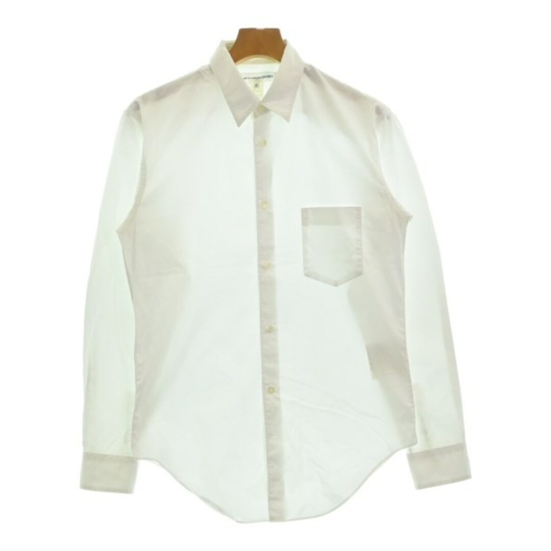 COMME des GARCONS SHIRT(コムデギャルソンシャツ)のCOMME des GARCONS SHIRT カジュアルシャツ M 白 【古着】【中古】 メンズのトップス(シャツ)の商品写真