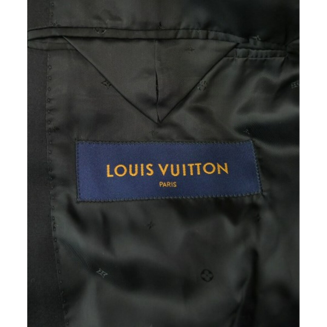 LOUIS VUITTON(ルイヴィトン)のLOUIS VUITTON テーラードジャケット 44(S位) 黒(総柄) 【古着】【中古】 メンズのジャケット/アウター(テーラードジャケット)の商品写真
