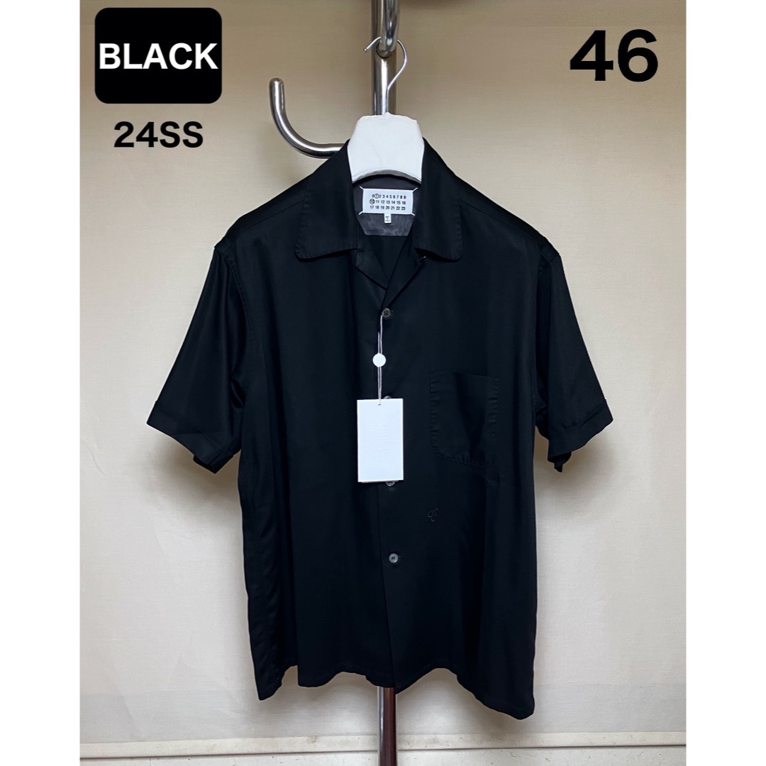 Maison Margiela（旧Maison Martin Margiela） - 新品 46 マルジェラ 24ss オープンカラーレーヨンシャツ 開襟 6283