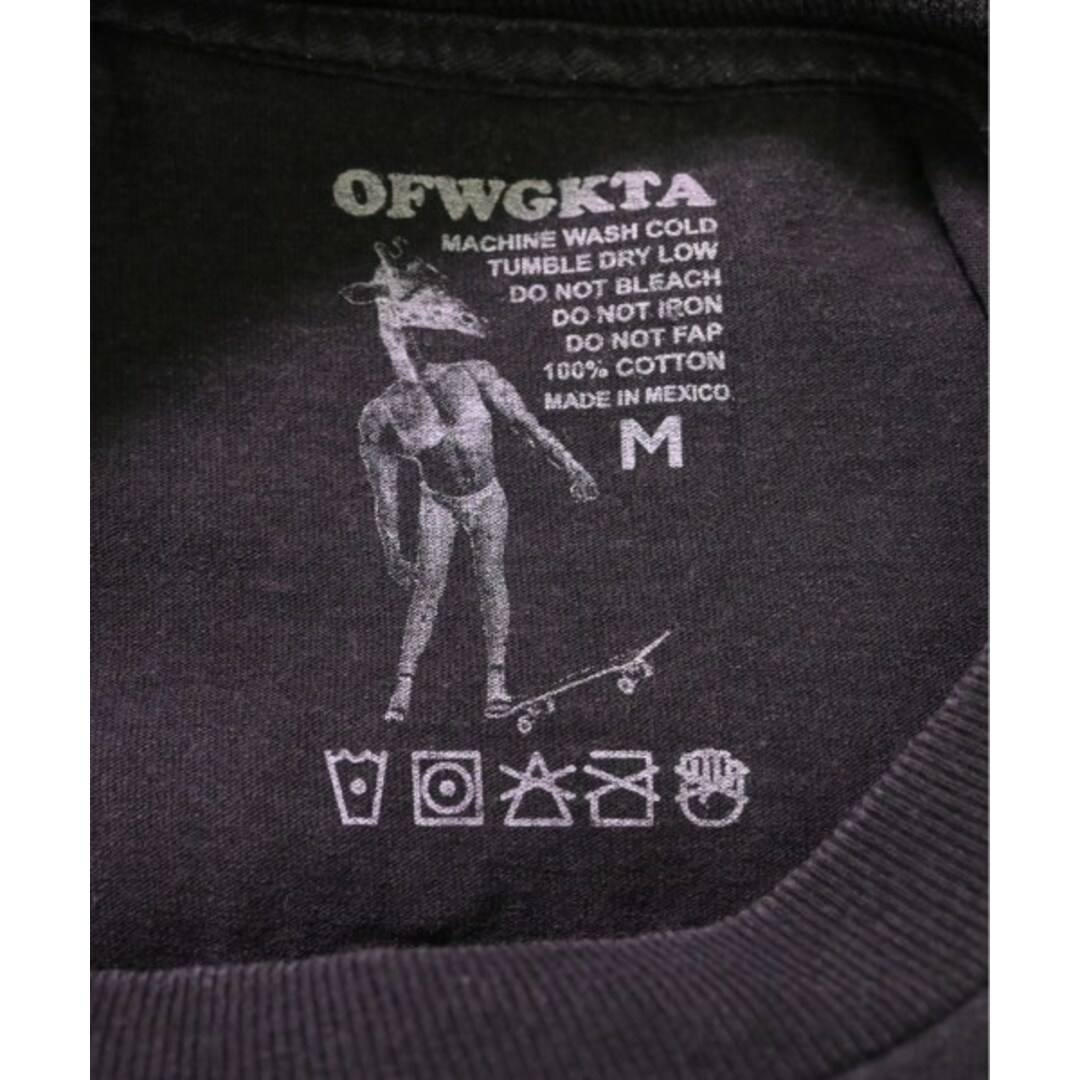 OFWGKTA Tシャツ・カットソー M 黒系 【古着】【中古】 メンズのトップス(Tシャツ/カットソー(半袖/袖なし))の商品写真