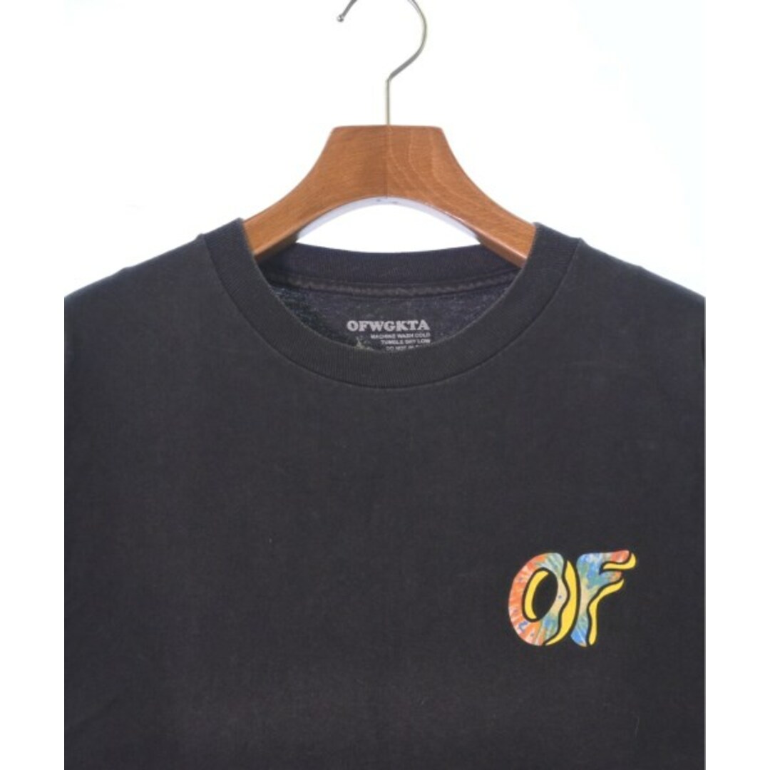 OFWGKTA Tシャツ・カットソー M 黒系 【古着】【中古】 メンズのトップス(Tシャツ/カットソー(半袖/袖なし))の商品写真