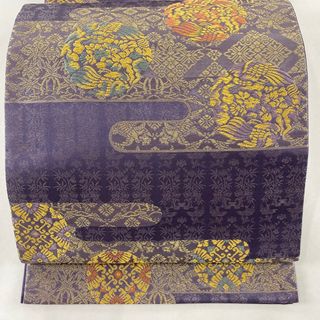 袋帯 美品 秀品 六通 正絹 【中古】(帯)